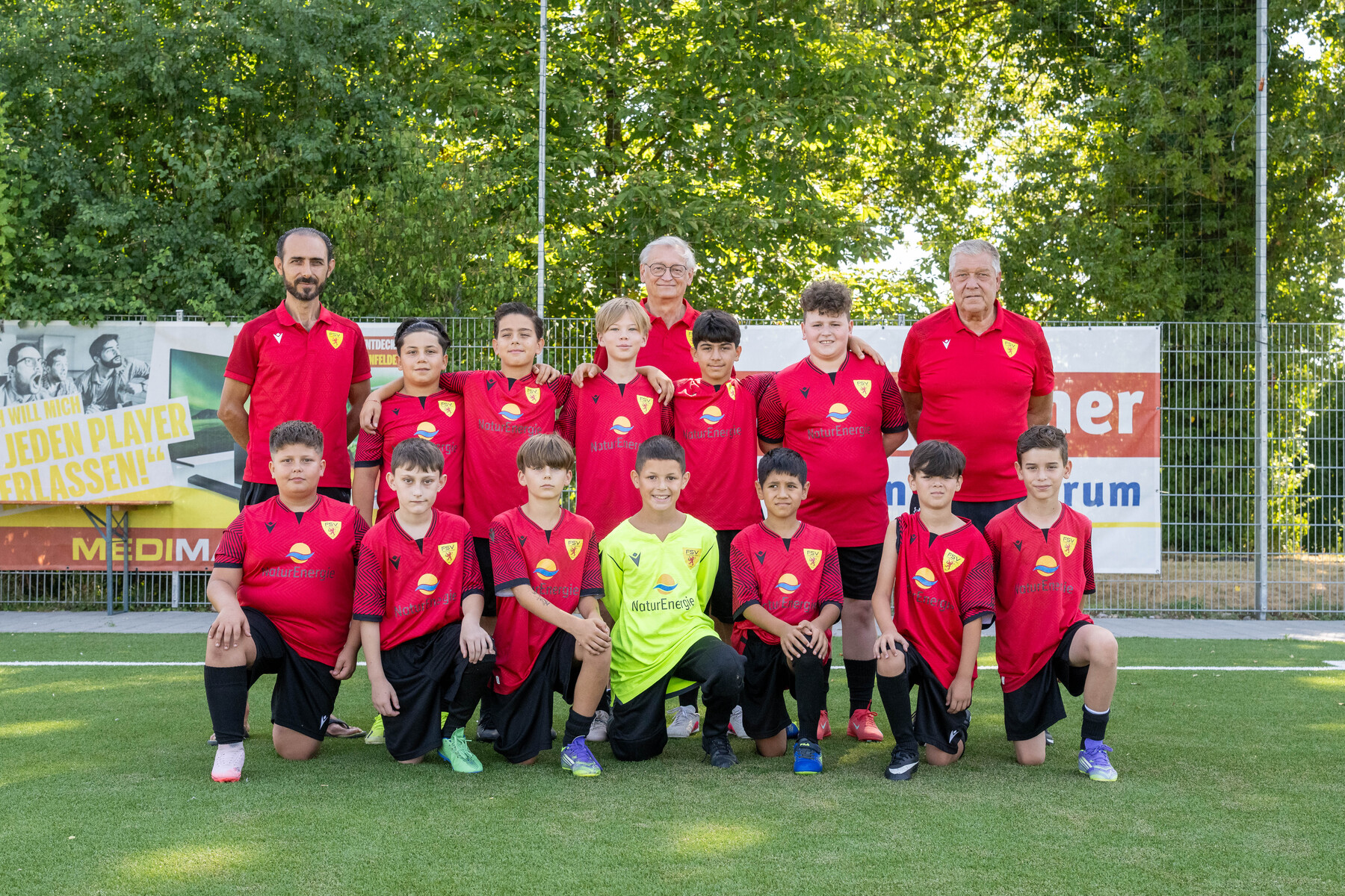 FSV Rheinfelden Mannschaftsfoto für/fuer die Saison 2026/2027